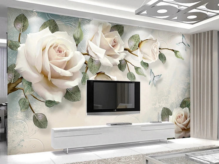 Kinh nghiệm chọn tranh dán tường 3d cho phòng khách đẹp