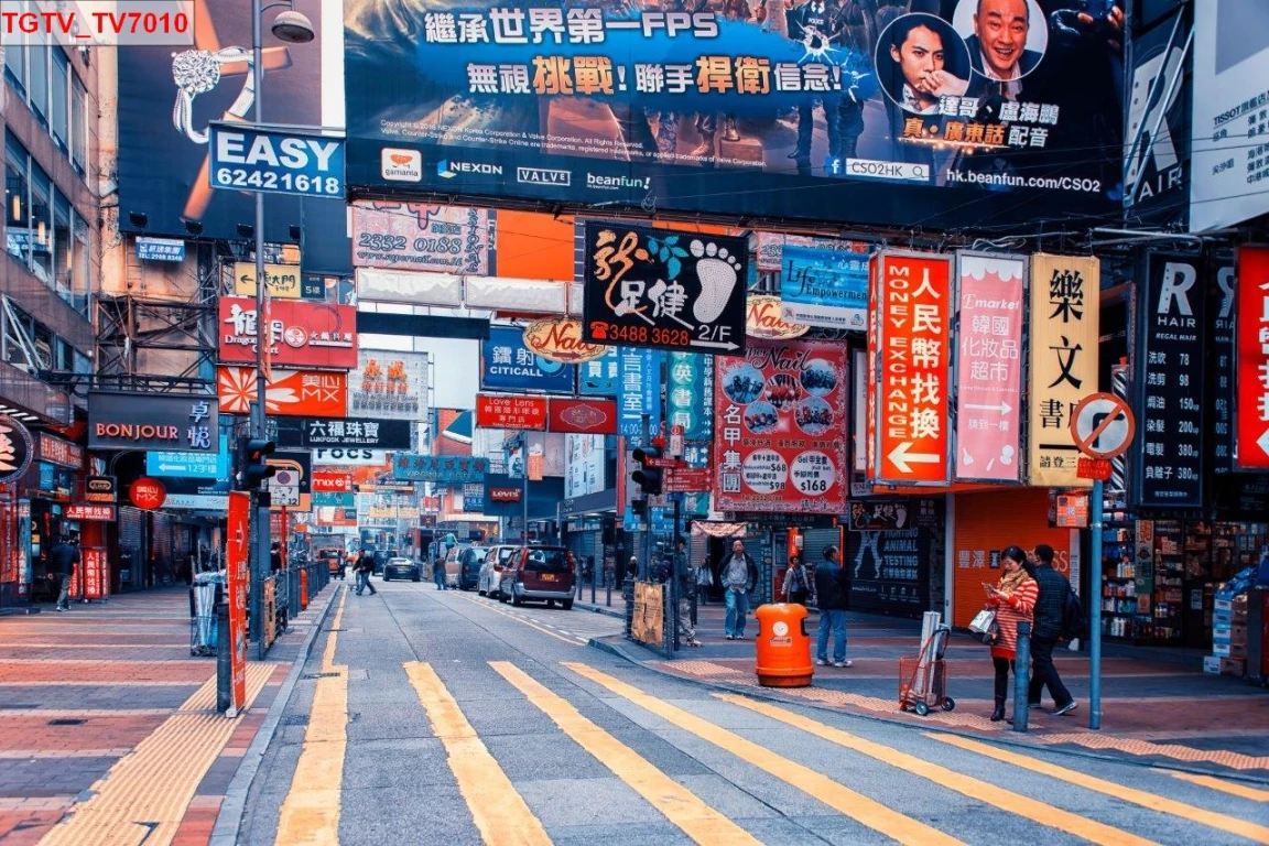Tranh 3D Hongkong mẫu 2
