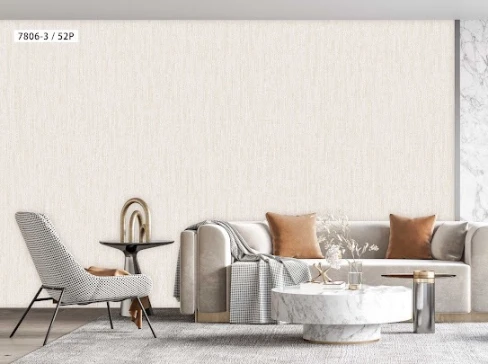 Giấy dán tường phòng khách mẫu 6