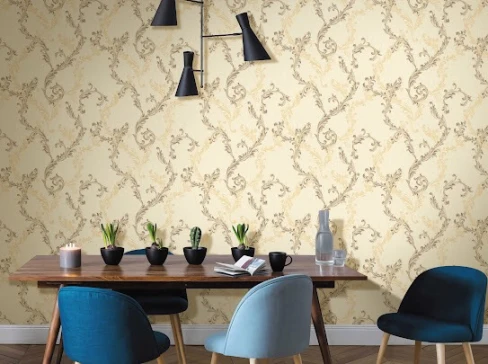 Giấy dán tường Tân cổ điển mẫu 12