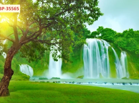 Tranh 3D thác mẫu 1